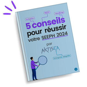 Mockup livre blanc SEEPH réalisé par AKTISEA, entreprise adaptée.