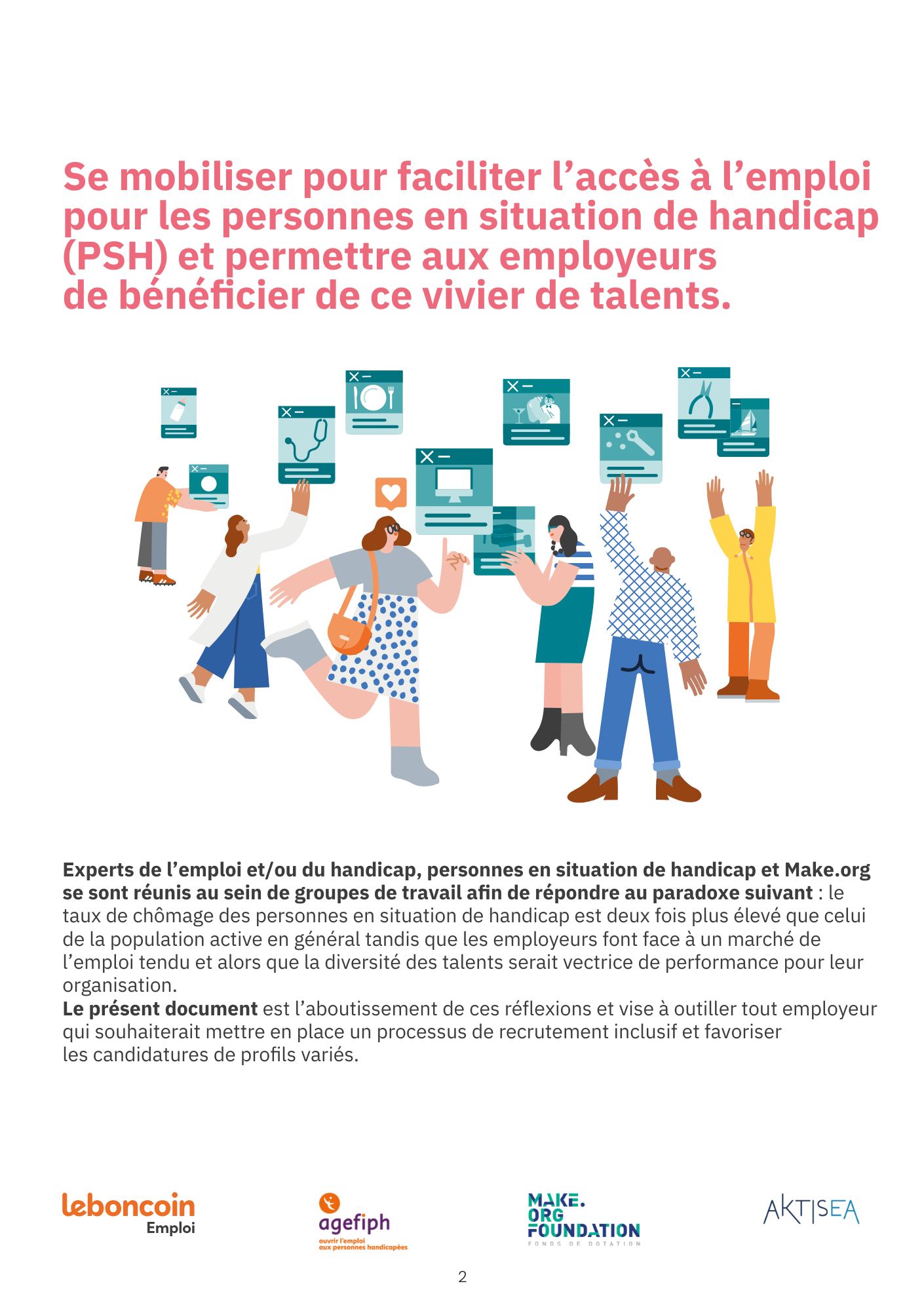 Un extrait du livre blanc recrutement inclusif