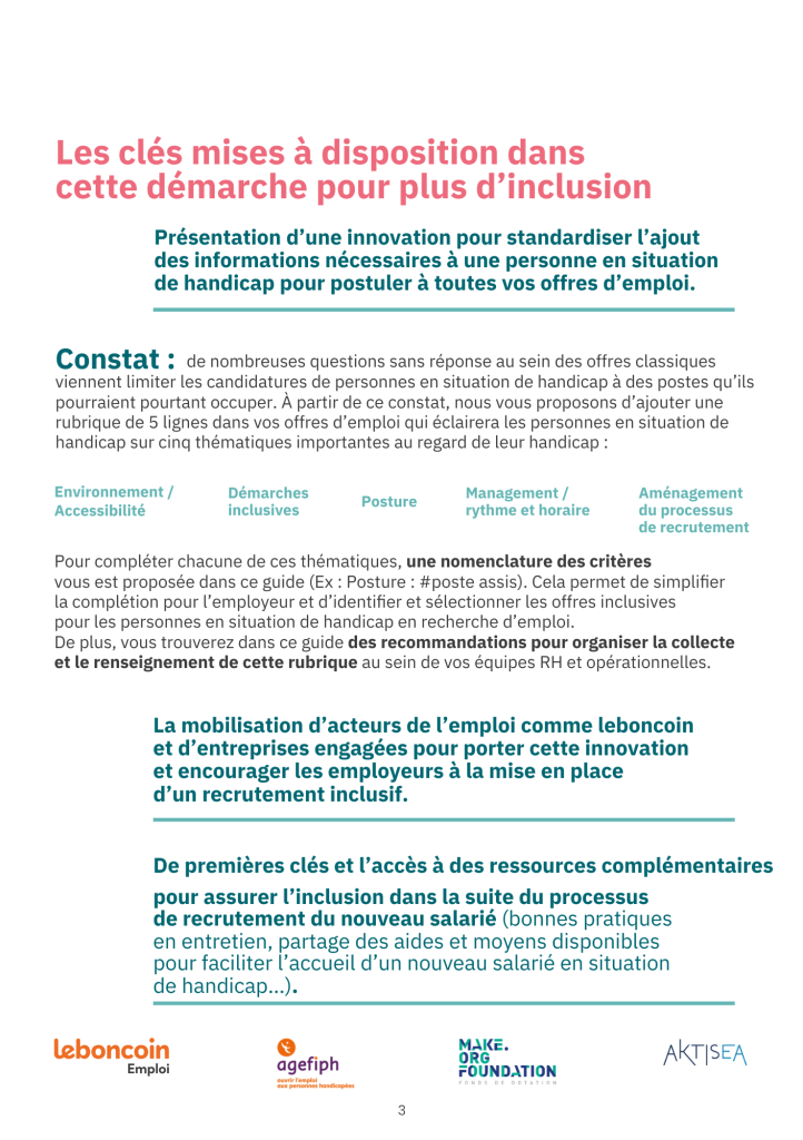 Un extrait du livre blanc recrutement inclusif